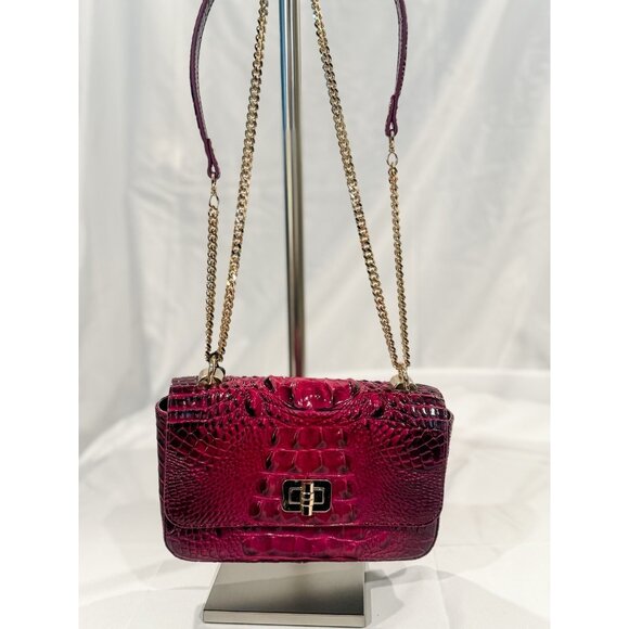 NWT BRAHMIN Melbourne Collection Sugar Plum Hallie Crossbody Bag